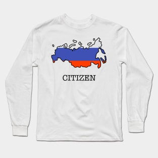 Russian Citizen Long Sleeve T-Shirt